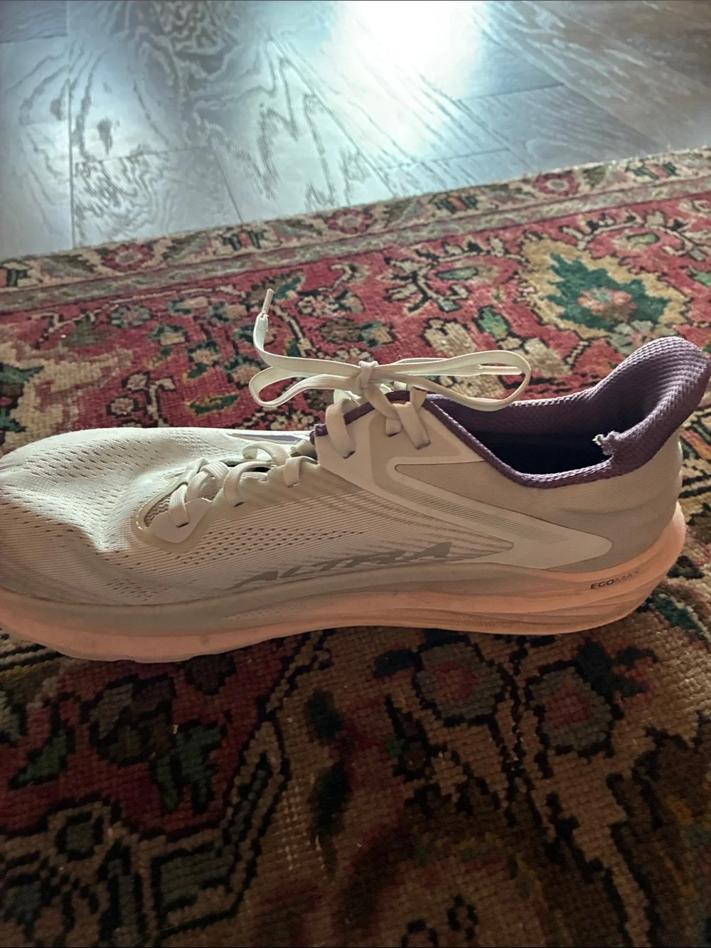 Altra Women's White and Gray Athletic Running Shoes